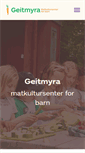 Mobile Screenshot of geitmyra.no